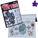 Tattoo flash book