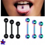 Tongue barbells