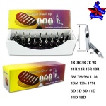 304 stainless steel tattoo tip set(two holes)	